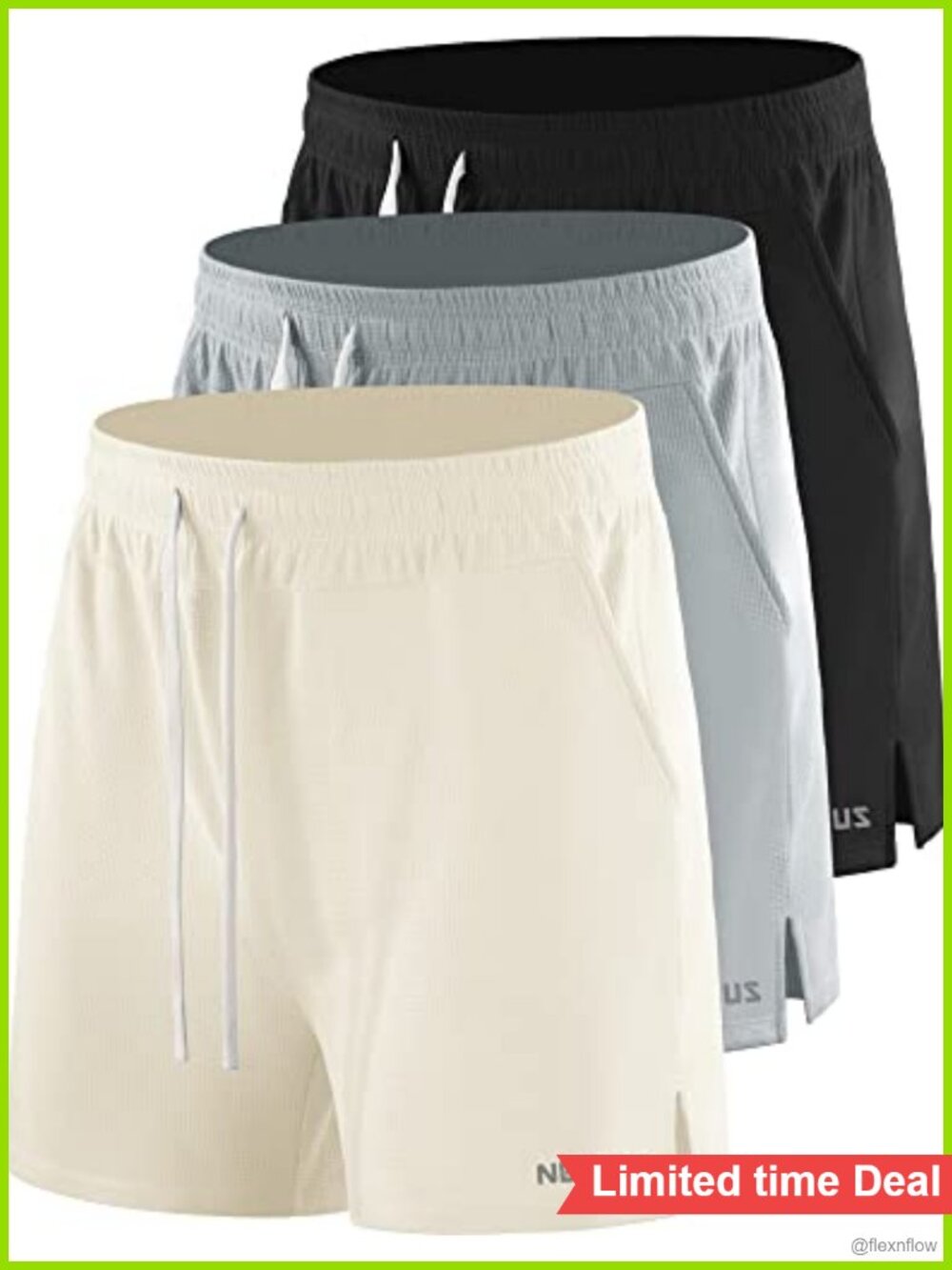 Men's 7 inch Running Shorts with Pockets Quick Dry Athletic Workout